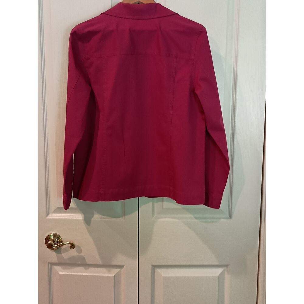 Haymaker Women's Rasberry Button-Front Jacket - Picture 12 of 16